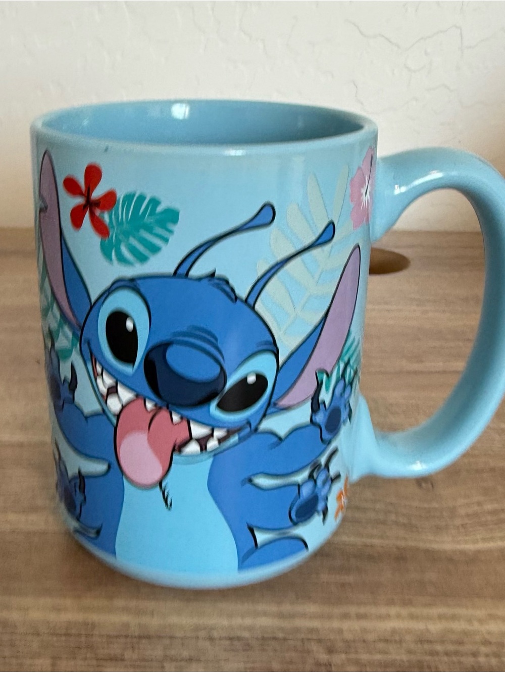 Zak! Designs Stitch Weird But Cute Mug Cup Disney Blue